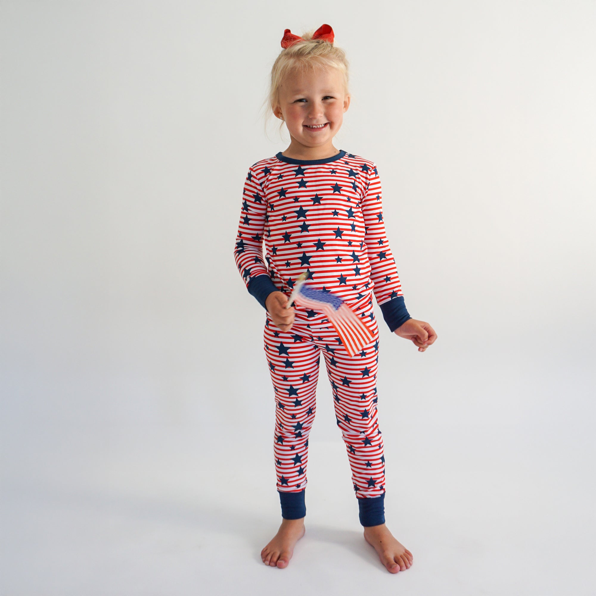 Stars & Stripes Long Sleeve Set