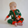 Santa Zip Romper