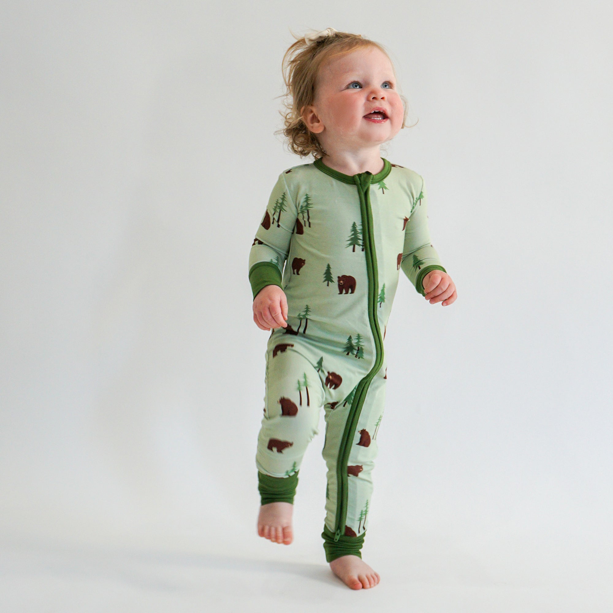 Bear Zip Romper